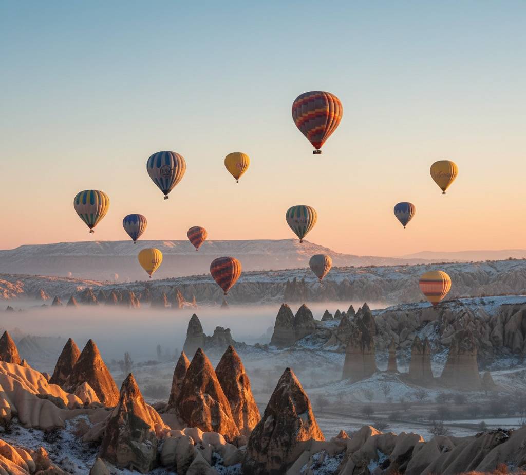 Kar Altında Bir Masal: Kışın Kapadokya Neden Bu Kadar Büyüleyici?
