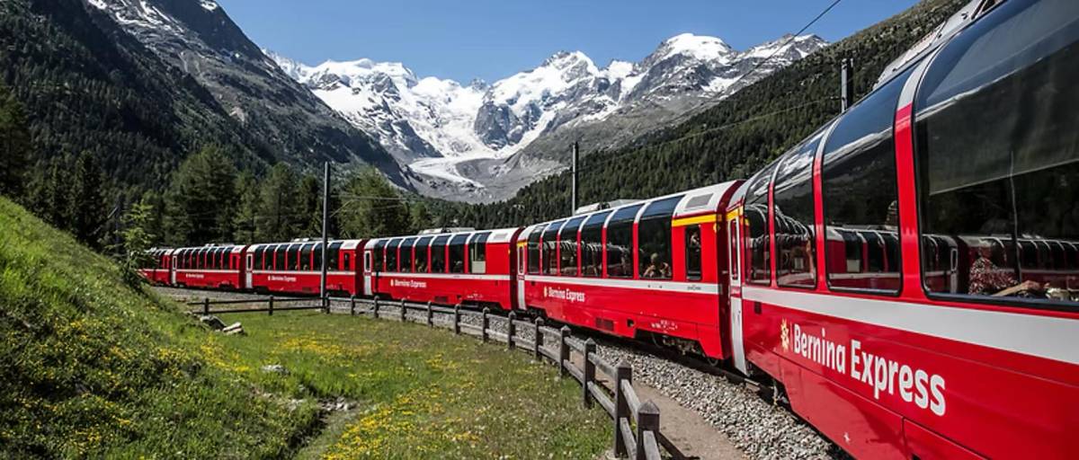 Hayallerin Peşinden Gidenler İçin: Bernina Ekspresi ile Alpler’de Bir Masal