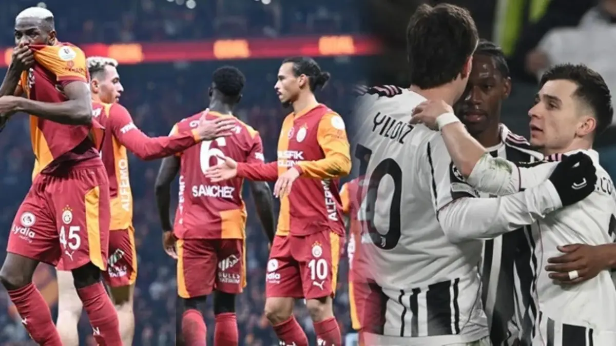 Galatasaray'ın Şampiyonlar Ligi play-off rakibi Juventus oldu