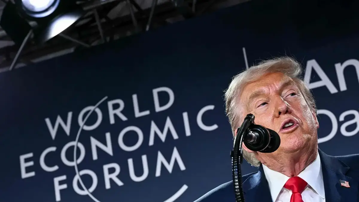 Trump Davos'ta tarihi mesajlar verdi! Gazze'de silahlar susuyor