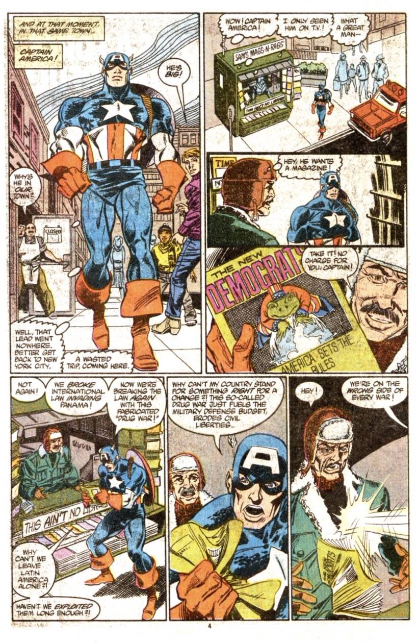 Captain America’dan ABD’ye 'şeytan' eleştirisi