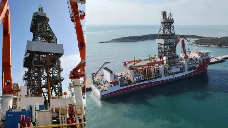 Tarihi adım... Çağrı Bey sondaj gemisi Somali'ye yola çıktı