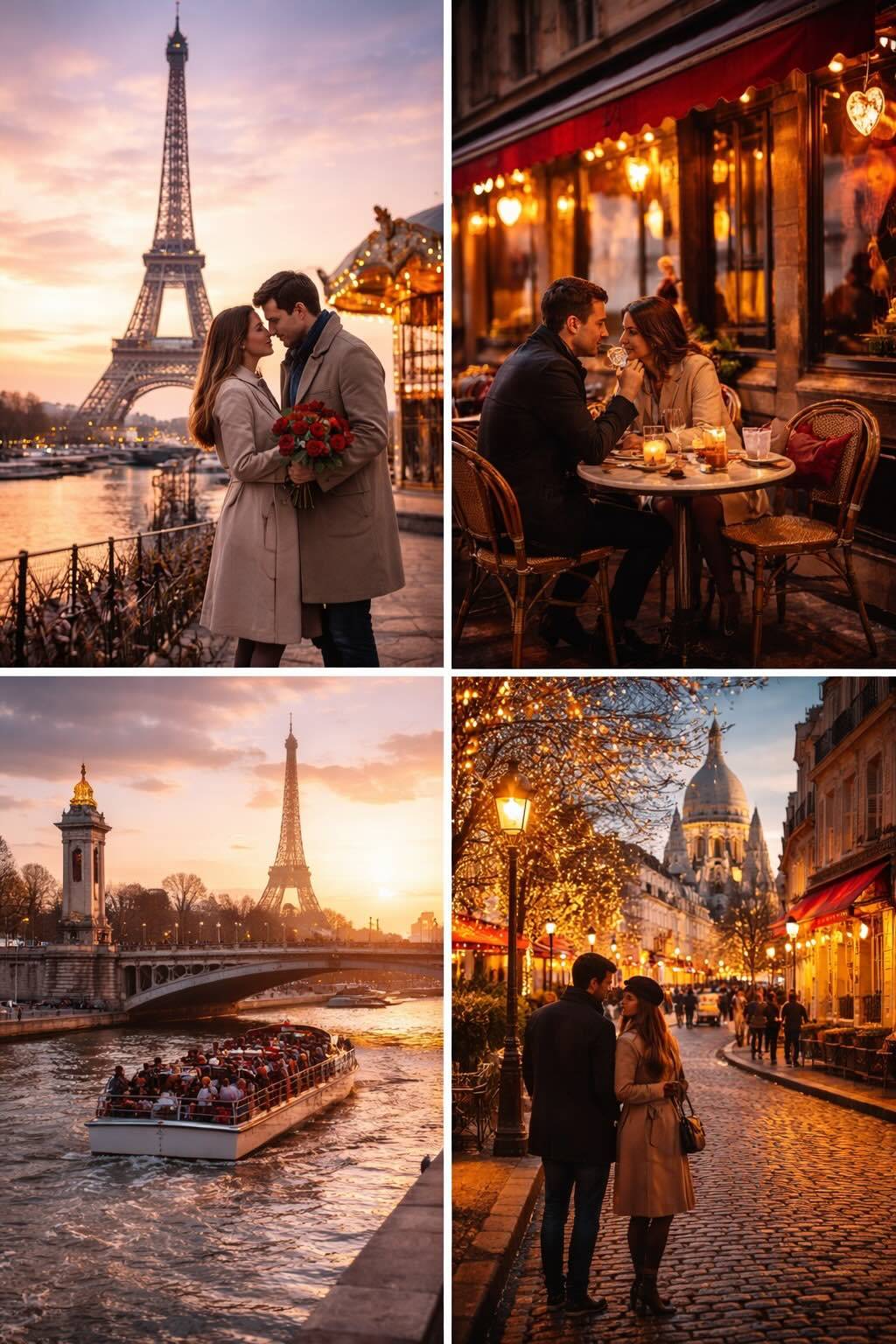 Sevgililer Günü’nde Aşıklar Şehri Paris’te Yoğunluk