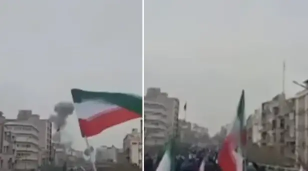 Flaş son dakika... Savaşın 14. gününde Tahran'da miting alanı bombalandı