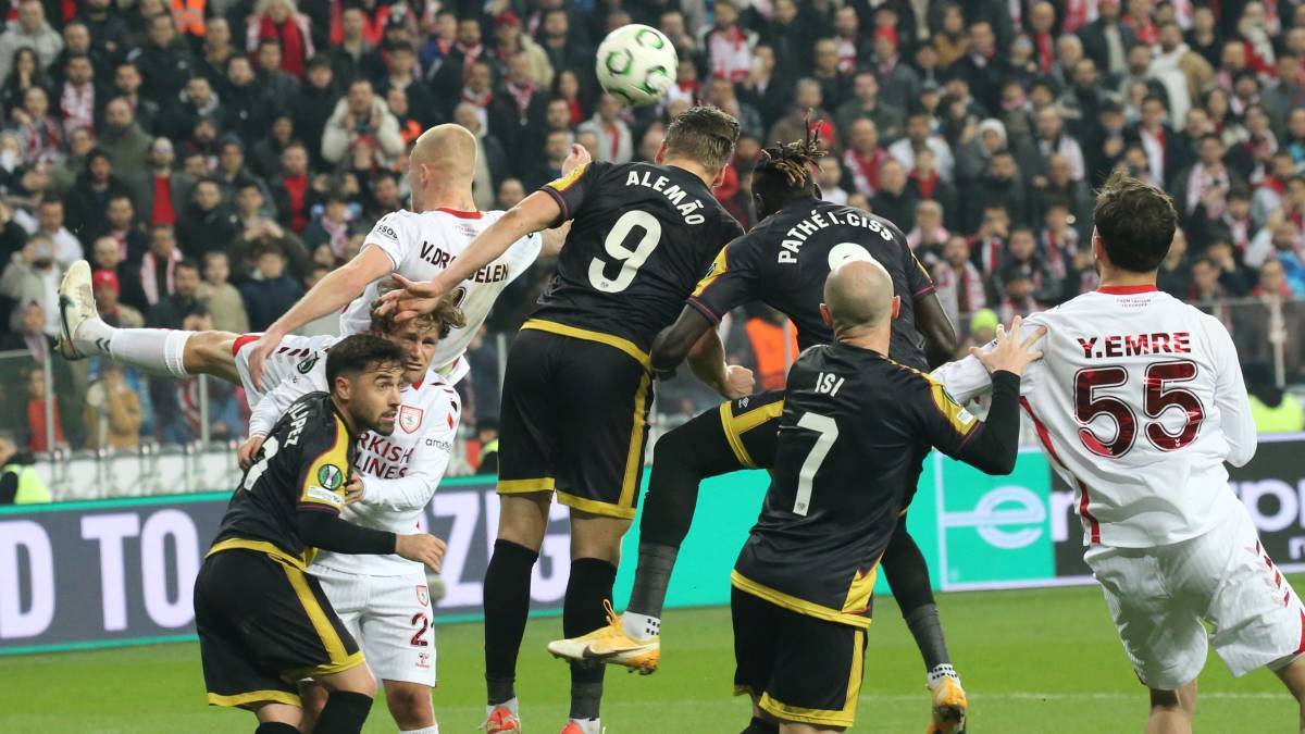 Samsunspor için turu zora girdi... Rayo Vallecano ilk maçı 3-1 kazandı