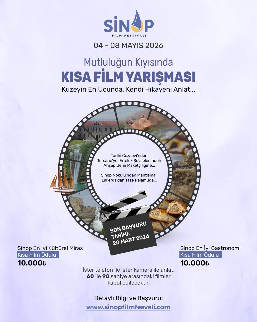 Türkiye’nin en kuzeyinde sinema rüzgarı esiyor: 5 .Sinop Film Festivali