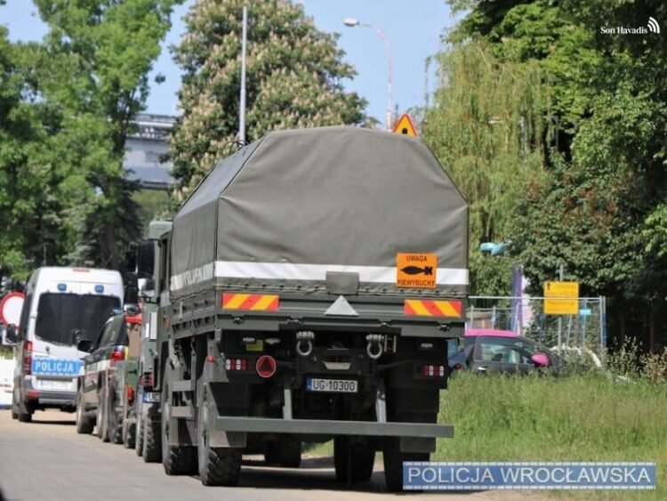 250 kilo ağırlığında bomba bulundu: 2 bin polonya'da 500 kişi tahliye edildi